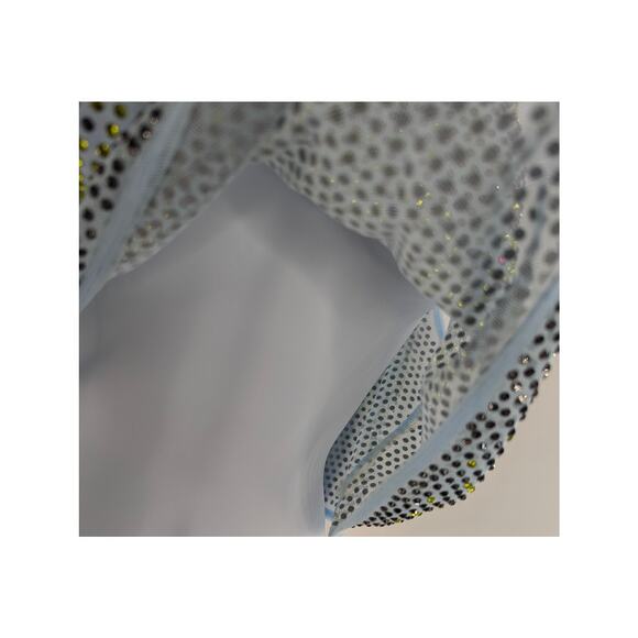 Nocturne Crop Top Sparkly Embellished Tank - Picture 6 of 8